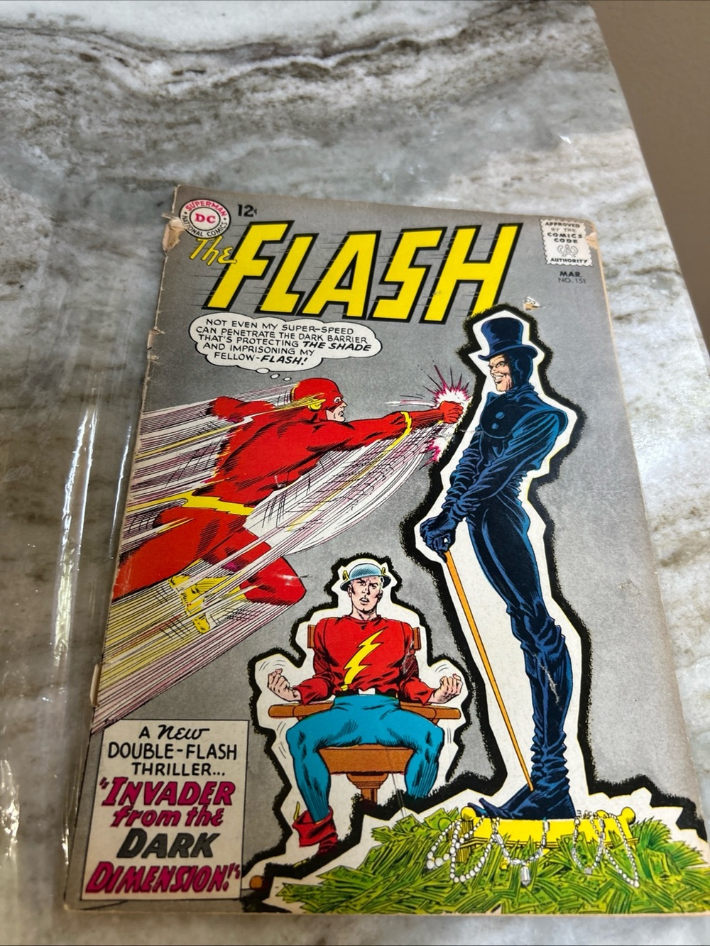 DC Comics The Flash Cover - Red, Yellow, Gray, Blue